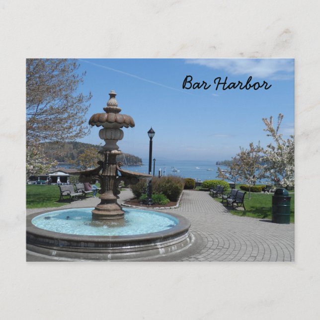 Bar Harbour, Maine Postcard (Front)