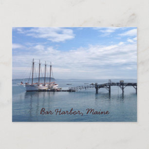 Bar Harbour, Maine Postcard