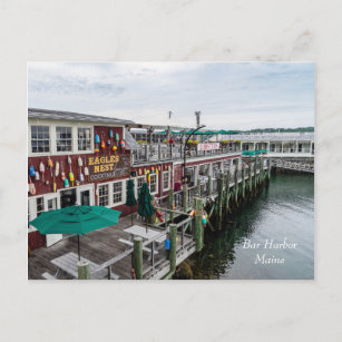 Bar Harbour Maine Postcard