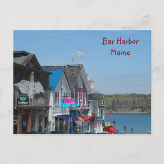 Bar Harbour, Maine Postcard