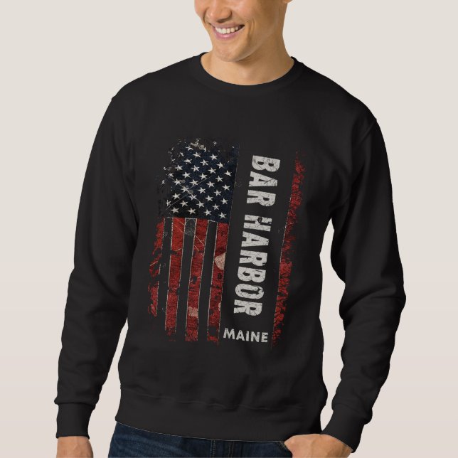 Bar Harbour Maine Sweatshirt (Front)