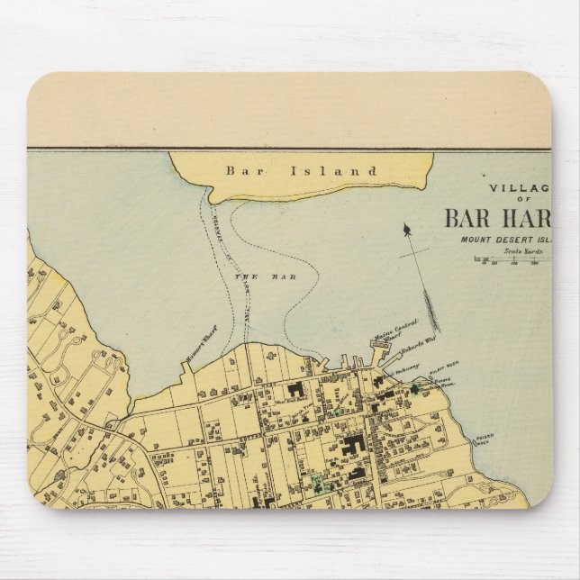 Bar Harbour Mouse Mat (Front)