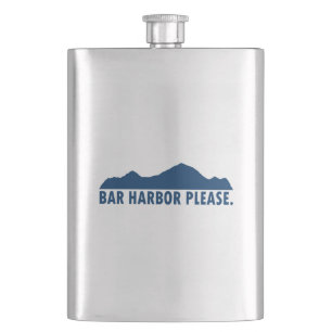 Bar Harbour Please Hip Flask