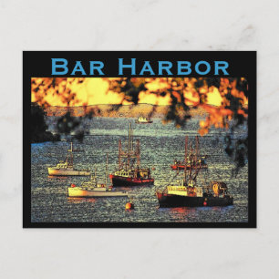 Bar Harbour Postcard
