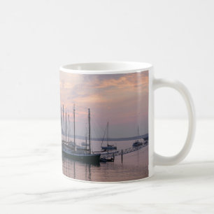 Bar Harbour Ships at Sunrise II Coffee Mug