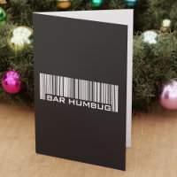 Bar Humbug - Funny Anti Christmas Humour