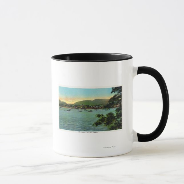Bar Island View of the Bar Harbour Mug (Right)