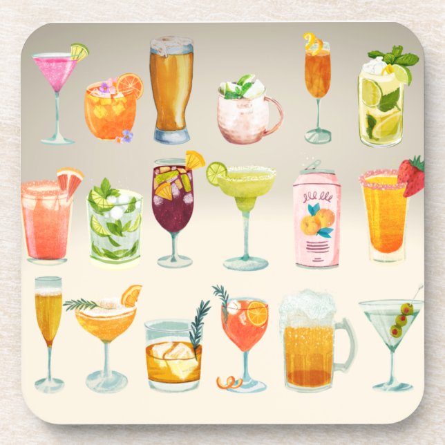 Bar Menu Coaster (Front)