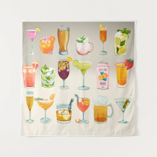 Bar Menu  Tapestry (Front)