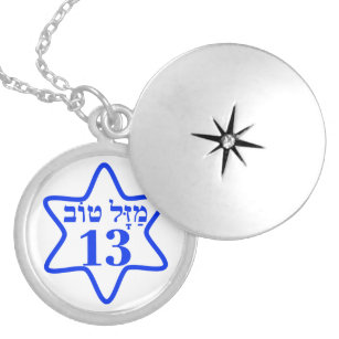 BAR MITZVAH, BARMITZVAH, BATMITZVAH, BAT MITZVAH,  LOCKET NECKLACE