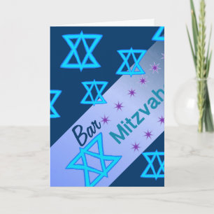 Bar Mitzvah card