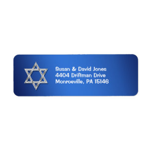Bar mitzvah celebrations "return address"