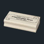 Bar Mitzvah Gift Hebrew Name Sefer Scroll Rubber Stamp<br><div class="desc">This Rubber stamper is a terrific (and practical) gift for the lucky Bar Mitzvah boy who just received a library's worth of Seforim. Order together with an ink pad in his favourite colour — guessing that will be black ;) and he is good to go! Personalise it yourself (in under...</div>