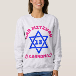 Bar Mitzvah Grandma  Sweatshirt