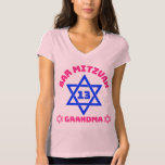 Bar Mitzvah Grandma  T-Shirt<br><div class="desc">happy bar mitzvah, bar mitzvah, barmitzvah, bar mitzvah gift, 13th birthday, 13th birthday gift, 13th birthday gifts, torah, 13 years old, jewish, jewish gift, jewish gifts, jerusalem, israel, jewish holiday, jewish holidays, judaism, judaiic, judaica, hebrew, shabbat, hanukkah, bat mitzvah, shalom</div>