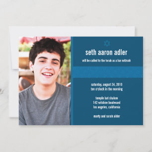 Bar Mitzvah Invitation