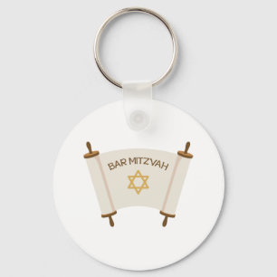 Bar Mitzvah Key Ring