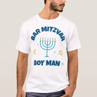 Bar Mitzvah Modern Star of David  T-Shirt