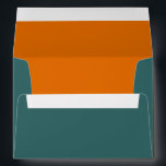 Bar Mitzvah Orange and Green on Any Colour Envelopes<br><div class="desc">Bar Mitzvah and Bat Mitzvah invitation sets designed by Umua. Printed and shipped by Zazzle or its partners.</div>
