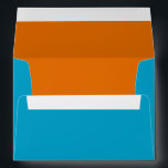 Bar Mitzvah Orange and Turquoise on Any Colour<br><div class="desc">Bar Mitzvah and Bat Mitzvah invitation sets designed by Umua. Printed and shipped by Zazzle or its partners.</div>