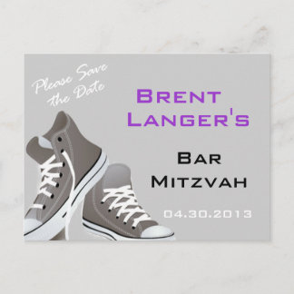 Bar Mitzvah Shoes Postcard
