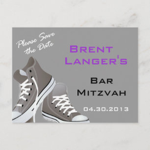 Bar Mitzvah Shoes Postcard
