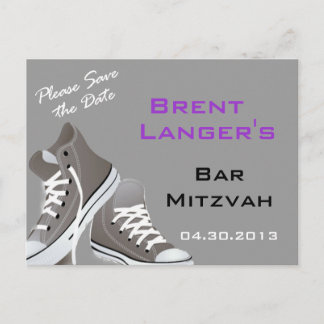 Bar Mitzvah Shoes Postcard