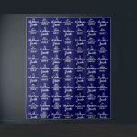 Bar Mitzvah Step and Repeat Backdrop Tapestry<br><div class="desc">No modern day event is complete without this awesome step and repeat backdrop for photos and selfies! Have your own red carpet style event with this fun and festive banner. Your guests will love having a custom backdrop at your bar mitzvah. Need different colors, logos, etc.? Email me for free...</div>
