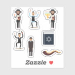 Bar mitzvah Stickers<br><div class="desc">Great Design for Journals,  Notebooks,  School Projects etc..</div>