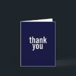 Bar Mitzvah Thank You Cards {Dark Blue}<br><div class="desc"></div>