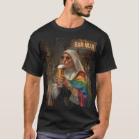 Bar Nun (Word Pun) Digital Art