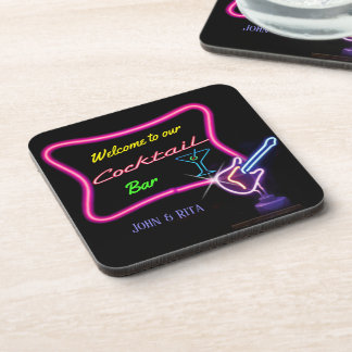 Bar Sign w/out your Name(s) Coaster