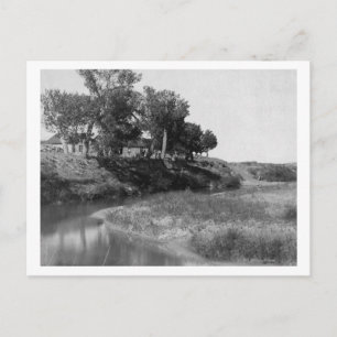 Bar Tee Ranch on Hat Creek Photograph Postcard