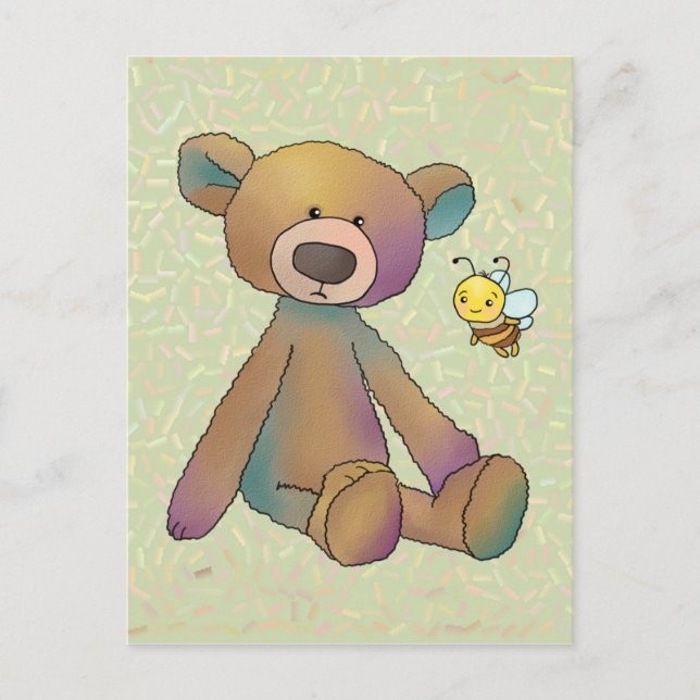 Bär und Biene Postcard (Front)
