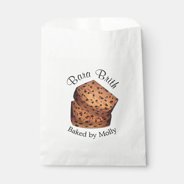 Bara Brith Wales Welsh Bread Fruit Loaf Baked By Favour Bags (Front)