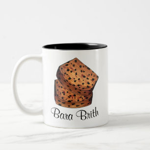 Bara Brith Wales Welsh Bread Fruit Loaf Baking Two-Tone Coffee Mug