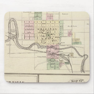 Baraboo, Black River Falls and Sparta Mouse Mat