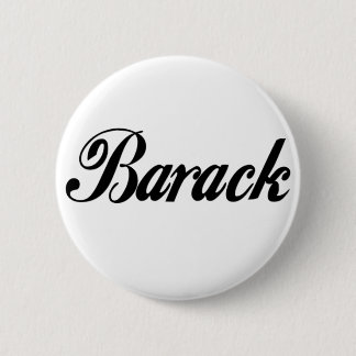 Barack 6 Cm Round Badge