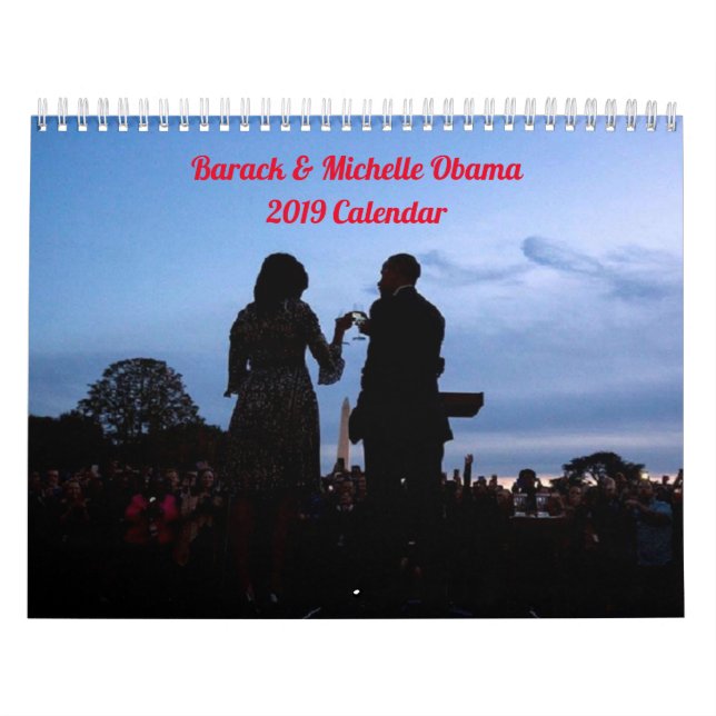 Barack and Michelle Obama 2019 - Calendar (Cover)