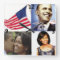 BARACK AND MICHELLE OBAMA clock