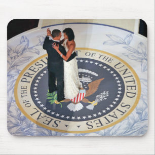 Barack and Michelle Obama dancing Inaugural Ball Mouse Mat