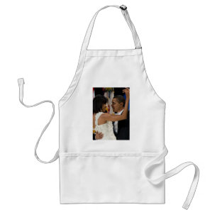 Barack and Michelle Obama Standard Apron