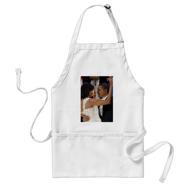 Barack and Michelle Obama Standard Apron (Front)