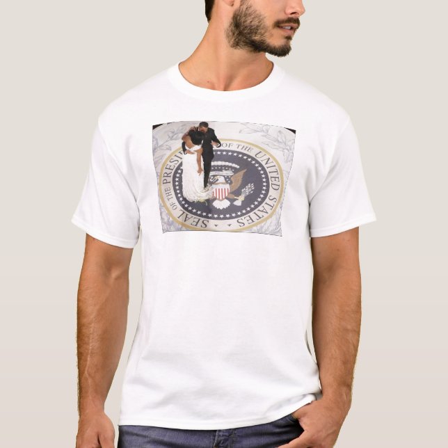 Barack and Michelle Obama T-Shirt (Front)