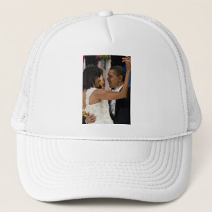 Barack and Michelle Obama Trucker Hat