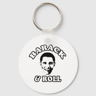 Barack and Roll Key Ring