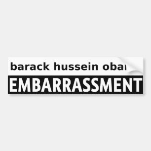 Barack Hussein Obama Bumper Sticker