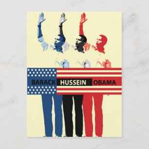 Barack Hussein Obama Postcard