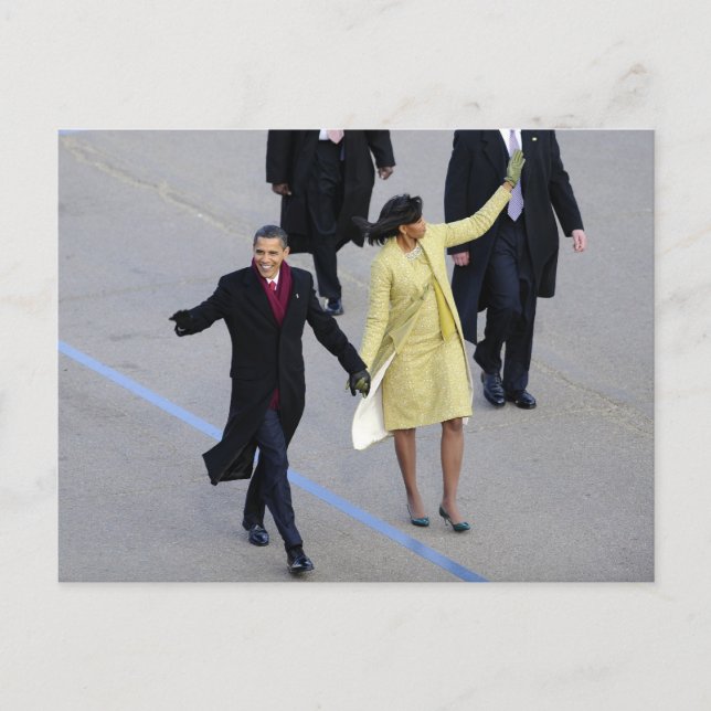 Barack & Michele Obama Postcard (Front)