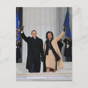 Barack & Michele Obama Postcard